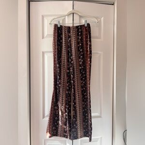 Floral Patterned Women's Skirt